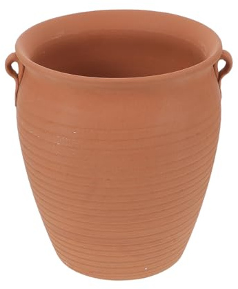 LALADEFIEE Récipient de Conservation pour Ail Oignons et Pommes de Terre Bocal Ventilé pour Plan de Travail Organisation de Légumes Racines et Décoration de Cuisine