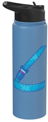 Car Driver Seat Belt Car Seat Belt Safety Stainless Steel Insulated Water Bottle