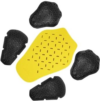mophrati Protectores de Espalda para Moto Que mejoran la Experiencia de conducción en Rodillas, Codos y Hombros. Equipo protección para Chaquetas Moto genéricas.