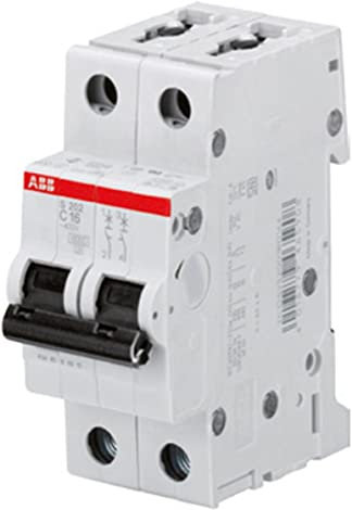 Abb-entrelec s200m-k - Interruptor magnetotermico s202m-k 25a bipolar 2 módulos