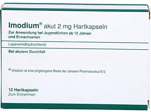 Imodium akut Kapseln Reimport Kohlpharma, 12 St. Kapseln
