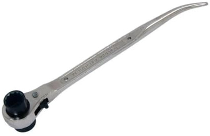 Neilsen 19mm & 21mm Ratchet Scaffolding Wrench Podger Pry Bar Handle | 19mm & 21mm sizes, Ratchet podger, Pry bar handle, Ideal for scaffolding, Suitable for construction