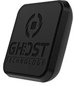 Celly GHOSTFIX - Supporto magnetico per auto con cuscinetto adesivo, colore: Nero