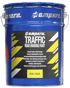 Ampere | Straßenmarkierungsfarbe | 5 kg Eimer, gelb