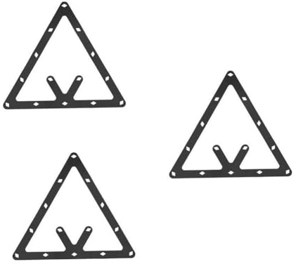 6 St¨¹ck Billardtisch Aufkleber Filmpapier - Rack Zubeh?r f¨¹r Tischbillard 9-Ball 10-Ball Ball Papier Billardqueues Set