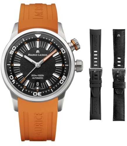 MAURICE LACROIX Pontos PT6248-SS00L-330-J Herren Automatikuhr Mit Wechselband