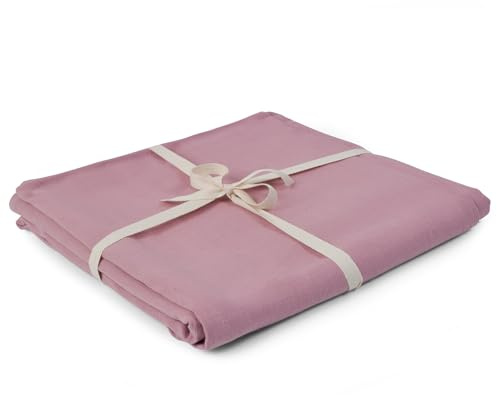 Yoga Studio Yogadecke aus Bio-Baumwolle, 142 x 205 cm, Meditationsdecke, GOTS-zertifiziert, kompakt, leicht zu tragen, Yoga Essentials