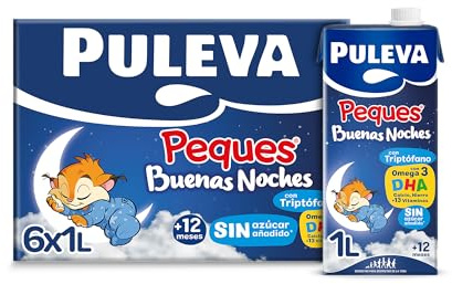 Puleva Peques 3 Buenas Noches +12 Meses Pack 6 X 1l