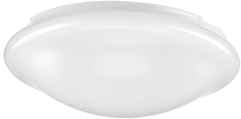 Abat-jour de Plafond Rond Blanc en Plastique pour Plafonnier