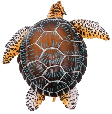 HONMEET Schildkrötenfigur Tierfigur Realistisch Simuliertes Tiermodell Künstliches Tiermodell Schildkrötenmodell Schildkrötenfigur Schildkrötendekoration Tierfiguren