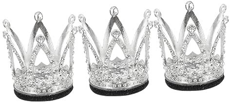 iplusmile 3stücke Motorradhelm Krone Dekoration Silberne Strass Krone Für Ski Und Motorradhelme Einsetzbar Komfortabel Und Langlebig Für Individuelle Helmgestaltung