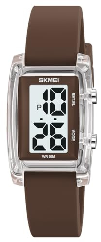 Findtime Reloj Digital para Mujer Impermeable, con Números Grandes Deportivo, Fácil de Leer con Retroiluminación LED