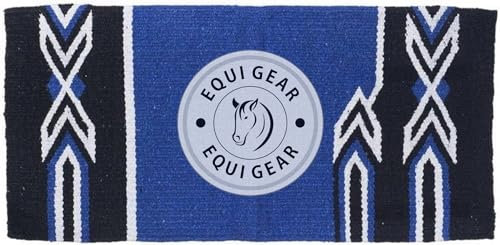 EQUIEMPRESS Sattelunterlage Western Ranch/Westernsatteldecke aus Neuseelandwolle, Top Wool Pad Sensor Flex (Anpassung möglich) A-333 (36 x 36)