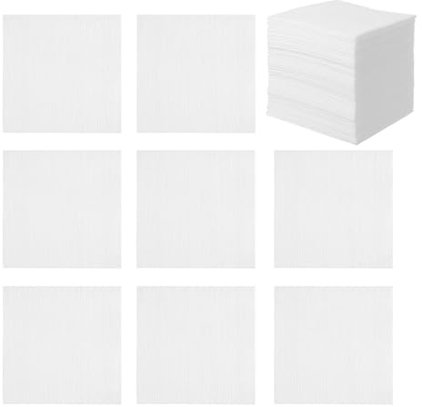GALPADA Vlies Mullbinden 10x10cm 200 Stück Hochsaugfähig Atmungsaktiv Elastisch Wundpflegebedarf Für Arm Handgelenk Fuß Knie Mit Mikrogewebtem Vlies