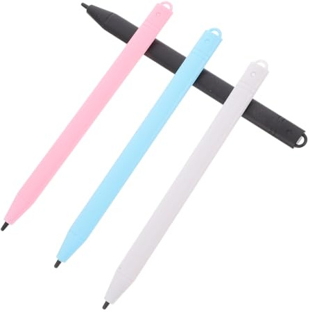 VALICLUD Lápices Ópticos para Pizarra Digital 4 Piezas para Tabletas LCD, Niños y Estudiantes, Diseño Ligero y Cómodo, Uso Escolar y Dibujo en Casa, Colores