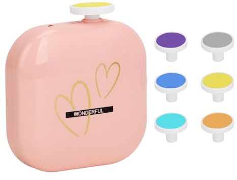 Lima De Uñas Eléctrica Infantil Cuidado Uñas Preciso Bajo Ruido LED