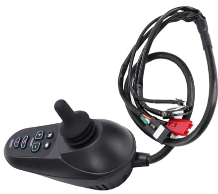 Garosa Controlador de Joystick de Silla de Ruedas Eléctrico de 24V 50A con Freno Magnético de Freno Electromagnético de Freno E de Frenado Estacionamiento contra la Velocidad de la