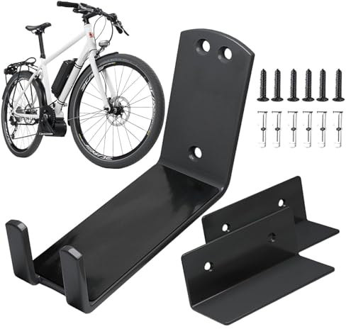 Ceprznvey Appendino Per Biciclette Da Parete | Ganci Per Pedali A Risparmio Di Spazio Per Esposizione,Portabiciclette A Montaggio A Parete - Per Mountain Bike Ciclismo Su Strada Scooter Uso Interno Ed