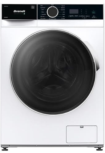 BRANDT WFB584QW1 fronttvättmaskin vit, klass A, 8 kg, 1400 varv/min, 72 dB