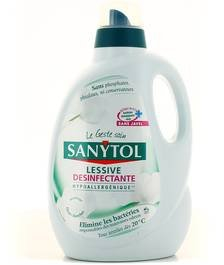 Sanytol - Lessive Désinfectante senteur fleur blanches - 1.65l