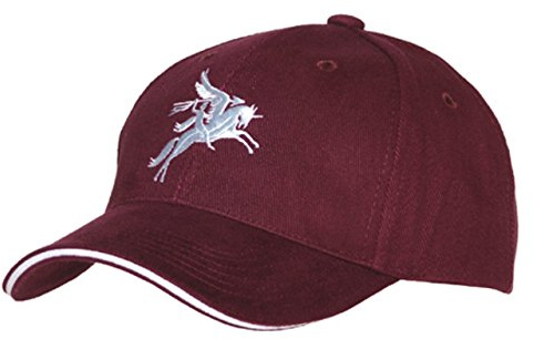 Ferromil Brit. Army Baseball Cap Maroon Pegasus Parachute Regiment