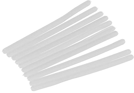 MagiDeal 10 Set Silikagel Überzüge für Universal Brillenbügel Brillengestelle Bügelenden Überzüge, und Weich, Weiß