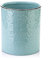 DOWAN Utensil Holder, 7.2 x 6.2 inches Large Kitchen Utensil Holder for Countertop, Ceramic Cutlery Holder, Romantic Relievo Crock, Utensil Caddy, Utensil Organizer, Ice Bucket, Vase, Home Décor-Blue