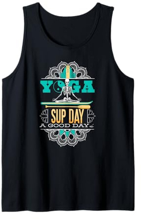 SUP paddleboarding Stand Up Paddle paddling Yoga supboard Tank Top