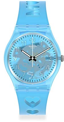 Swatch Analog GZ353, blau, Riemen