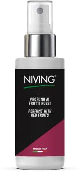 Niving Profumo per cani e gatti | Con frutti rossi | Formulazione delicata | Made in Italy | 100 ml