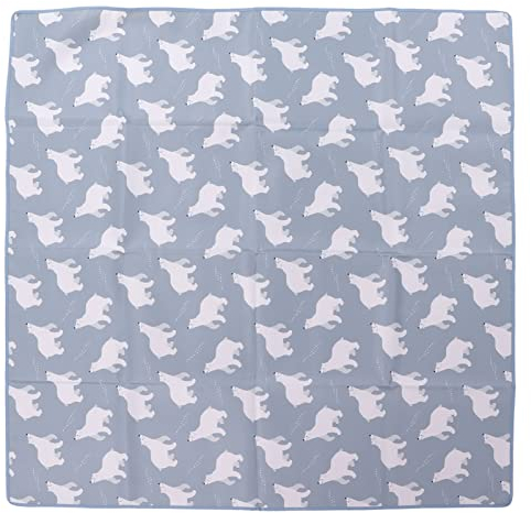 Hilitand Baby Play Mat, 110 x 110cm / 43.3 x 43.3in Large Folding Floor Mat, Waterproof Foam Playmat for Baby, Anti Slip Soft Crawling Mat