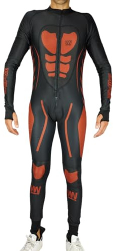 WinNet Sottotuta da Moto Traspirante Ventilato Intero Monopezzo sotto tuta go kart corsa