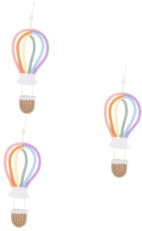 3 Stücke Elegante Heißer-Luft Ballon Hängen Für Wohnzimmer Einfach Installieren Hängen