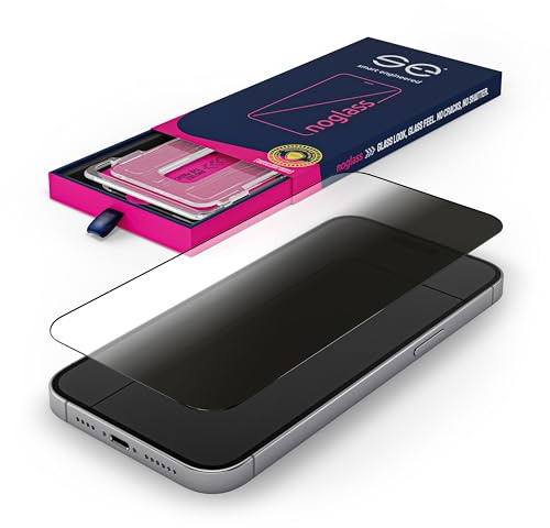 smart engineered se noglass Displayschutzfolie für iPhone 13/13 Pro – Privacy (Blickschutz), stoßfest & bruchfest, Flexible Polymerfolie mit Hartbeschichtung, Kratzfest & langlebig