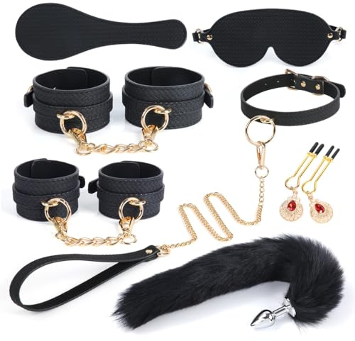 Sex Toy Couple- Bondage débutant de qualité - BDSM- Kit de Bondage- Bondage-Sex Toýs-Jouets Sexuels- Jouet Accessoires Couple -Plaisir -Femme -Toy exercice-