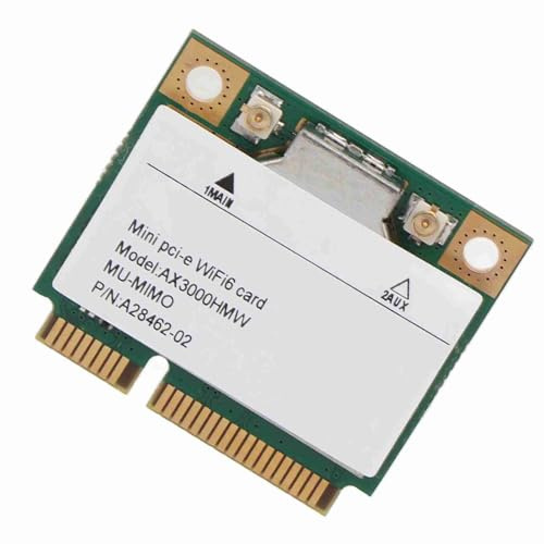 BONKZEBU Scheda di Rete Wireless WiFi 802.11ax/ac 3000Mbps per - Facile da Installare