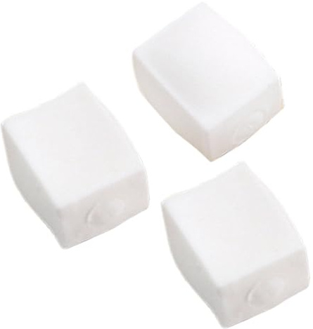 Hilai stressball Erwachsene, Teigball, 3 Stück Tofu-Stressbälle, langsam ansteigendes Stressspielzeug, formbarer Kunststoff-Drücker, 2, 2 x 1, 6 x 1, tragbar für Erwachsene und Kinder