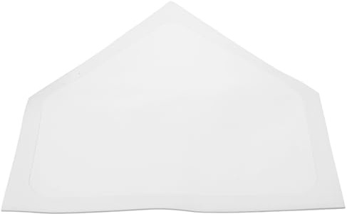 Abaodam Baseball Pitcher Plate Marker for Training and Competition, White Tpe Material with Precise Practice and Flat Surface, for Indoor and Outdoor Baseball Training