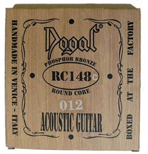 Dogal® »RC148C ACOUSTIC GUITAR SET PHOSPHOR BRONZE« Cuerdas para guitarra acústica - Phosphore Bronze Round Core - 012/052