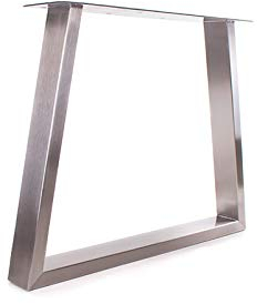 KTC Tec Tischgestell Edelstahl TU 100x40 Trapez 500 Untergestell Tischuntergestell 1 STK
