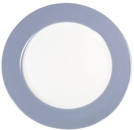 KAHLA 573403A72499C Pronto Colore Speiseteller 26 cm stormy blue|blau-grauer Essteller aus Porzellan