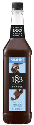 Sirop SANS SUCRE chocolat Routin 1883