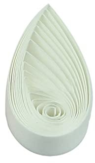 Quilling Papierstreifen 5mm Streifen Papier Quilling Streifen Sets 120 Stücke Länge 54cm Quilling-Papier Quilling-Streifen (Sahne)