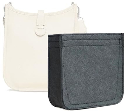 Lckaey Filz-Organizer - für TPM Bag Evelyne 16 Beuteleinsatz - Handtascheneinsatz Geldbörse - 1003Grey-S