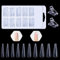 Nagelformen für gelnägel 100Stück Nagelverlängerung Set Dual Nail Forms nagel formen für polygel mandel mit Clip Ezppuu112