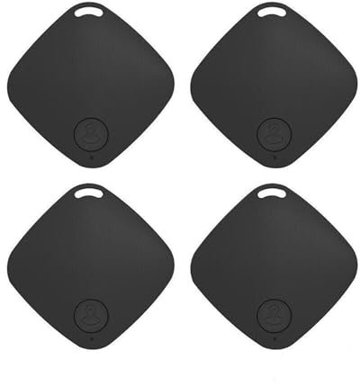 BODYA 4Pcs Tile GPS Tracker Wireless Bluetooth Anti-Lost Tracker Wallet Key Pet Finder Car Tracker