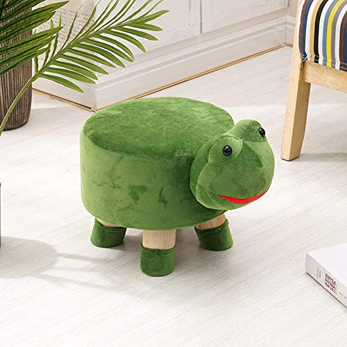 Generisch Zebra-Massivholz-gepolsterter Ottoman-Fußhocker, Couchtisch, Sofa, Eingangsbank, Wohnzimmer, Moderne hellgraue Polsterung, Tier-Fußhocker (Farbe: Elefant) (turt