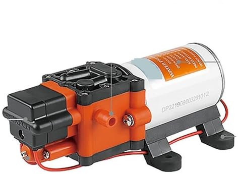 1.3GPM 60PSI Automatic Marine Water Diaphragm Pump 12V Self Priming Boat Marine RV Caravan High Pressure