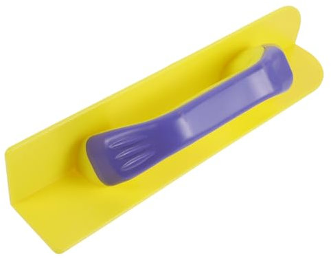 Artibetter Llana De Albañil Cortador De Masilla Certificada, Herramienta Plástica Para Acabado y Reparación De Esquinas Interiores, Resistente y Fácil Limpieza, Uso Yeso y Hormigón, 1 Unidad