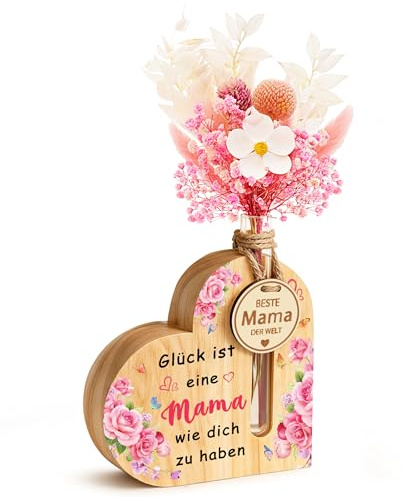 Geschenke für Mama, Herzvase Geburtstagsgeschenk Geschenk für Mama Geschenk, Muttertagsgeschenk Mutter Geburtstag